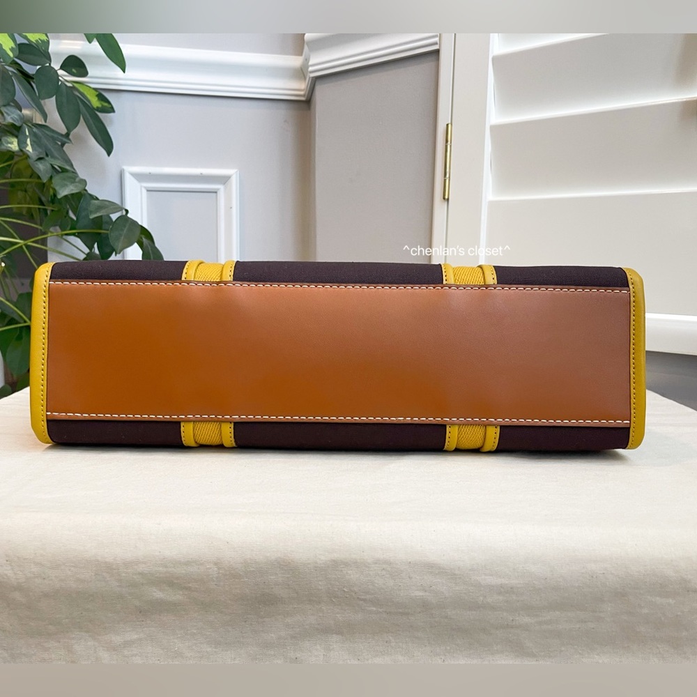 🔥NeW! Tory Burch Twill Tory Tote - Picture 6 of 13